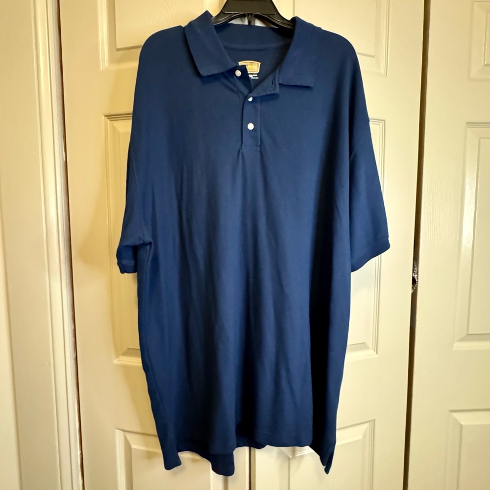 The Foundry Men's Blue Polo Shirt